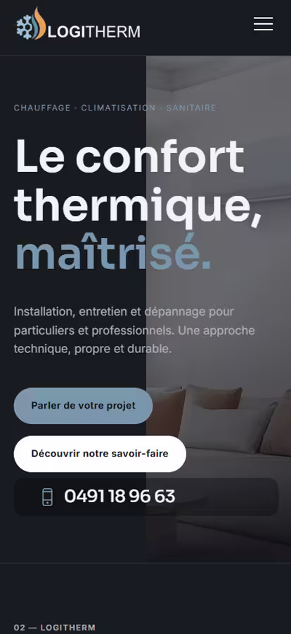 Version mobile de Logitherm